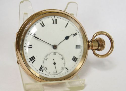 fig 1. Antique Stauffer & Co pocket watch