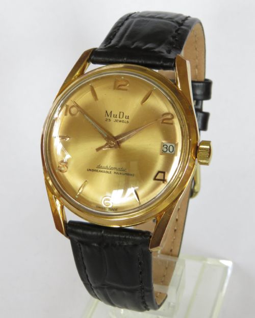 Gents 1960s Mudu Doublematic Automatic Wrist Watch