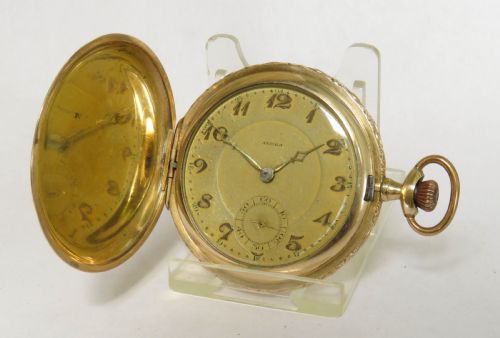 1930s Favor Full Hunter Pocket Watch