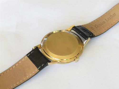 fig 1. Gents 9 carat gold Cyma wrist watch, 1966