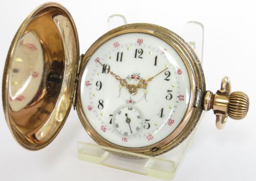 Antique Hartford Watch Co Full Hunter Pocket Watch