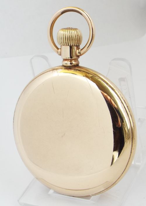 fig 1. 1930s Swiss stem winding pocket watch.