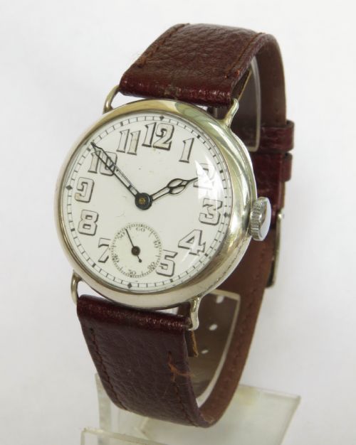 Gents Silver Trench Watch, 1917