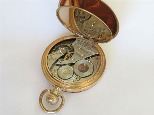 fig 1. Antique Waltham pocket watch, 1925