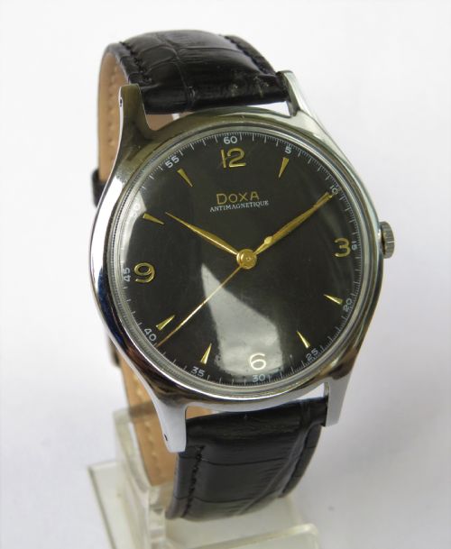 fig 1. Gents large 1953 Doxa wrist watch