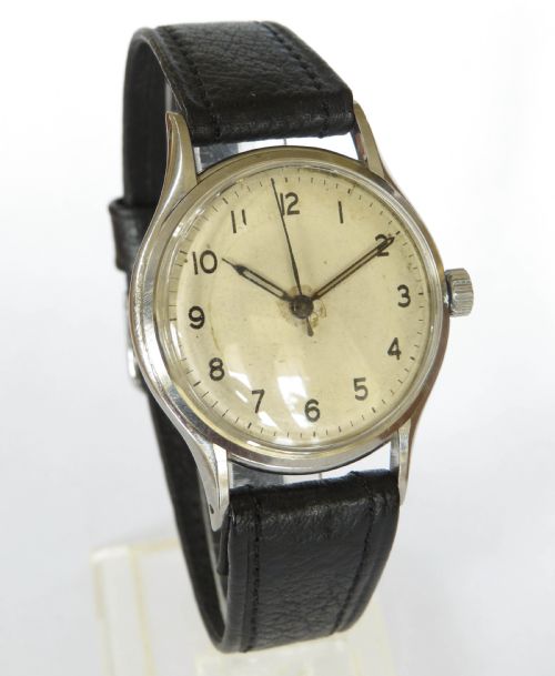fig 1. Gents 1940s Georges Beguelin wrist watch