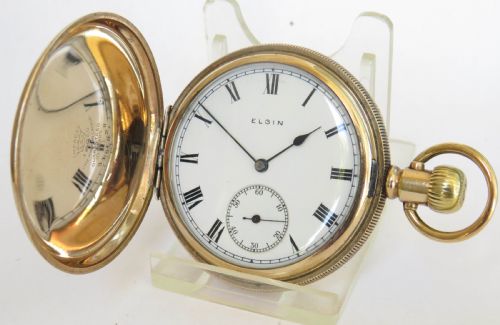 1921 Elgin Full Hunter Pocket Watch