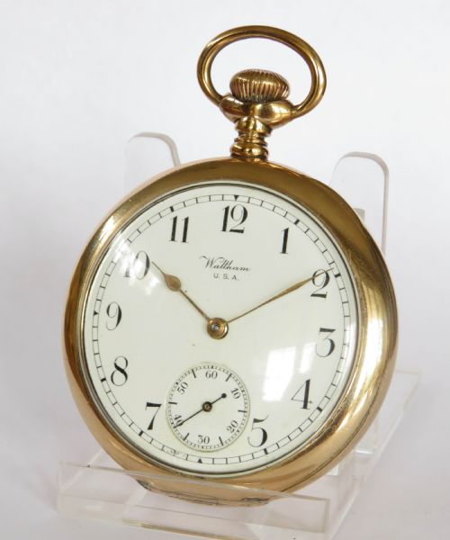 Antique Waltham Traveler Pocket Watch, 1912