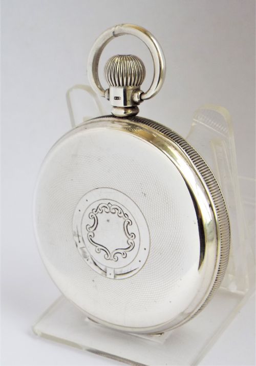 fig 1. A 1930s silver Waltham pocket watch.