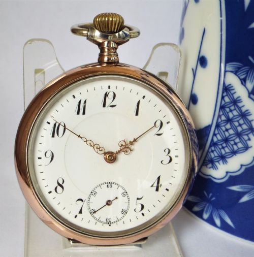 An Antique Galonne Cased Pocket Watch, Circa 1910s.