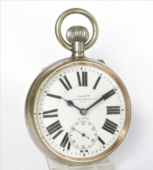 Antique Goliath Pocket Watch by Amedee Douard