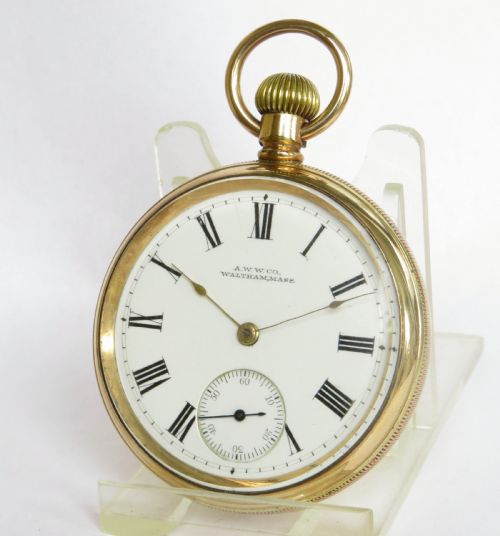 Antique 1901 Waltham Traveler Pocket Watch