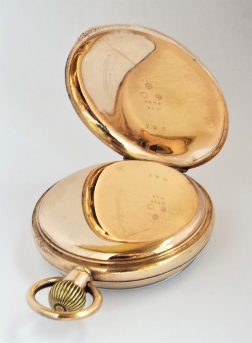 fig 2. Antique Waltham Pocket Watch.