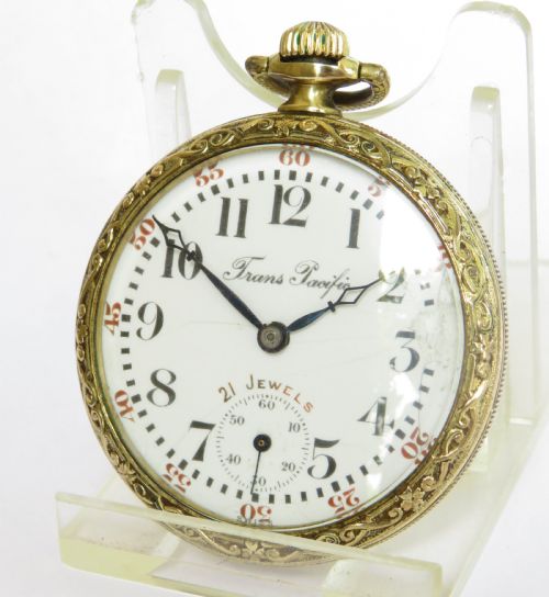 Trans Pacific Langendorf Pocket Watch