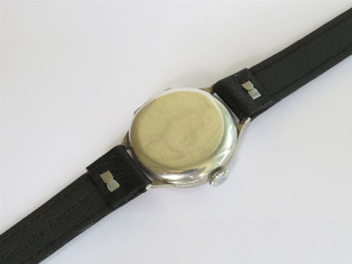 fig 3. Gents silver Helvetia wrist watch, 1918