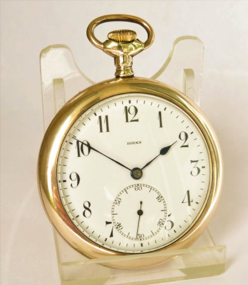 fig 1. 1920s Birks pocket watch