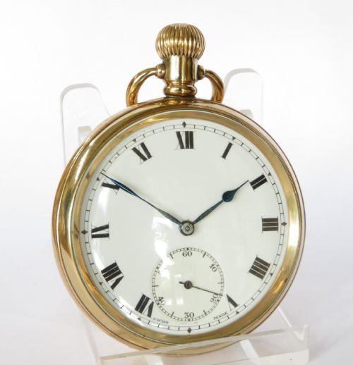 fig 1. 1930s Admiral pocket watch by Tavannes