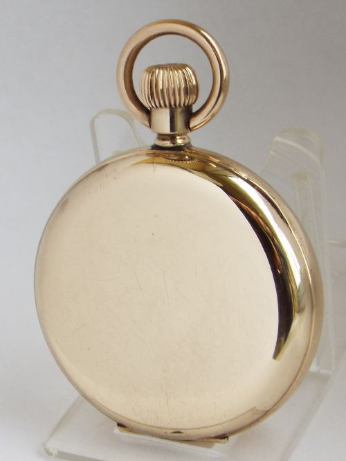 fig 1. Antique 1917 Waltham pocket watch.
