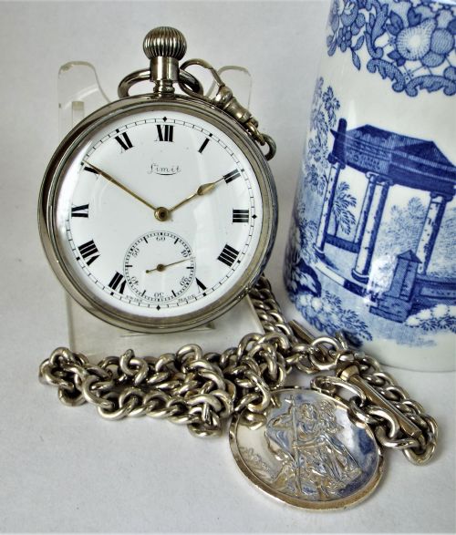 1920s Limit No 2 Pocket Watch and Chain.