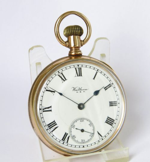 fig 1. 1919 Waltham P S Bartlett pocket watch