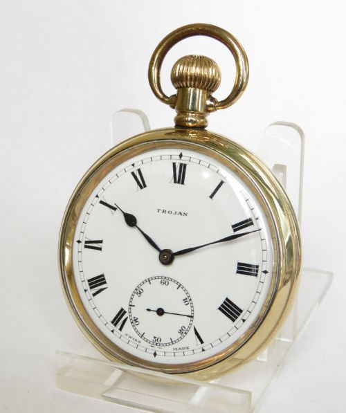 1920s Trojan Pocket Watch by Armand Jeanneret