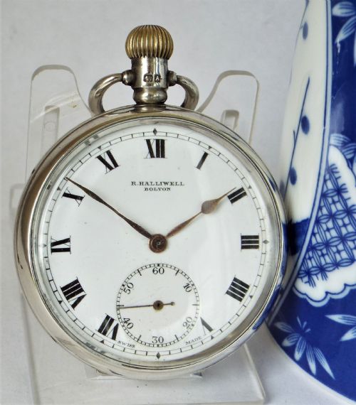 A 1920s Silver Cyma Pocket Watch.