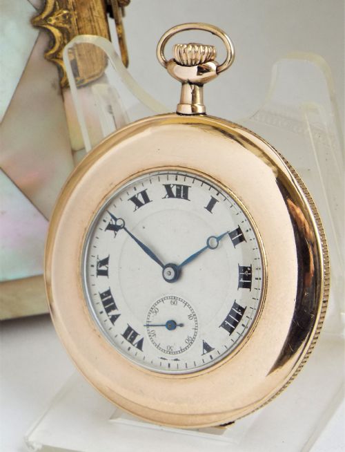 A 1920s Marvin Gold Plated Pocket Watch.