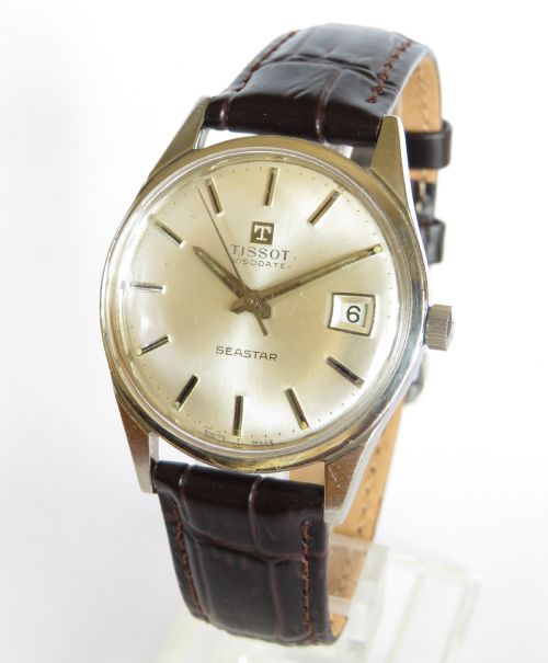 Gents 1963 Tissot Visodate Seastar Wrist Watch