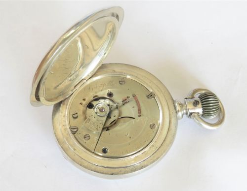 fig 2. Antique Hampden Lafayette pocket watch, 1881
