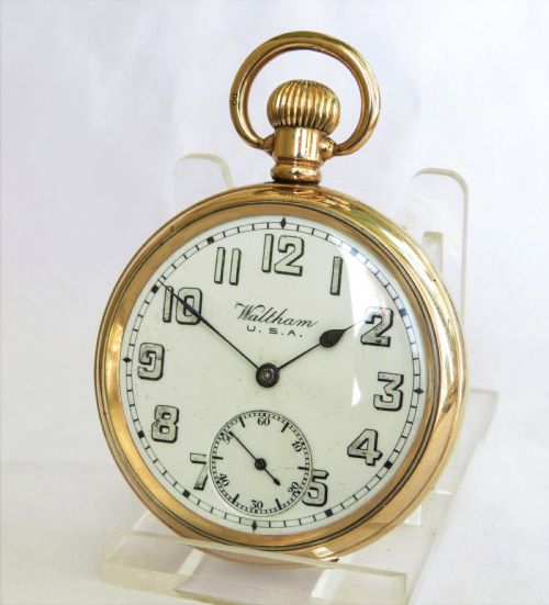 Ww1 Era Waltham Traveler Pocket Watch