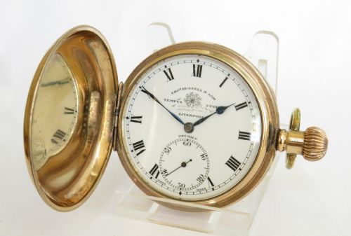 Thomas Russell Premier Full Hunter Pocket Watch