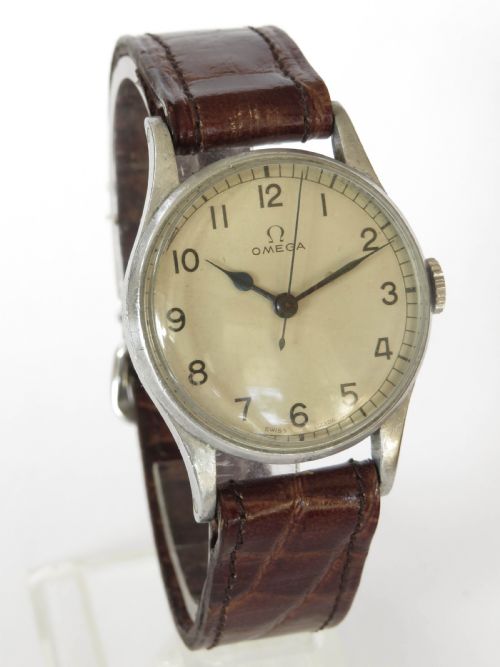 fig 1. Gents Omega RAF wrist watch, c1945