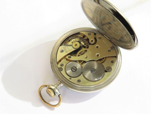 fig 1. 1920s Lanco pocket watch by Langendorf