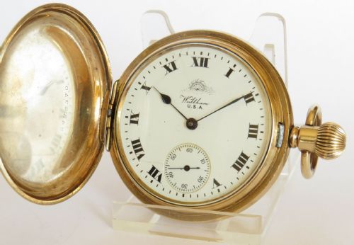 1917 Waltham Full Hunter Pocket Watch for Thomas Russell