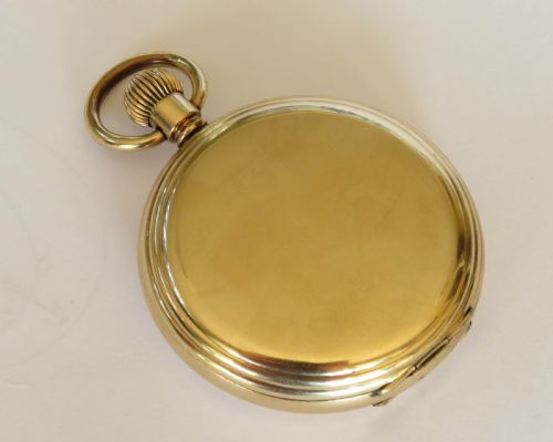 fig 3. 1917 Waltham full hunter pocket watch for Thomas Russell
