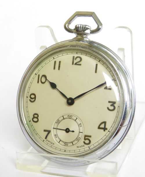 Swiss Art Deco Pocket Watch