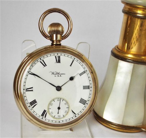 Antique 1917 Waltham Pocket Watch.