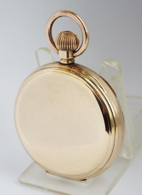 fig 1. Antique 1917 Waltham pocket watch.
