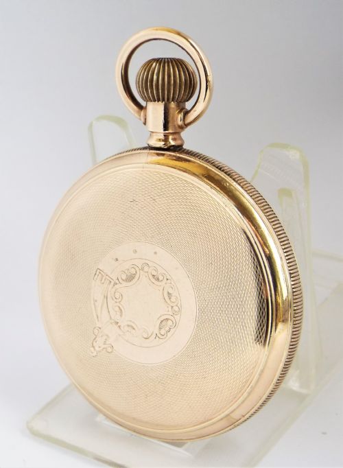 fig 1. Antique 1920s Electa pocket watch.