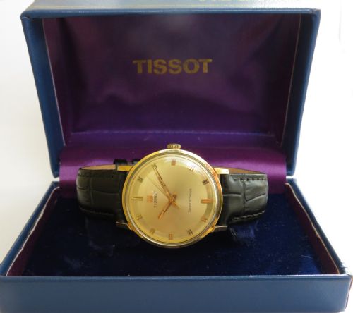 fig 1. Gents 1960s Tissot Seastar Seven wrist watch