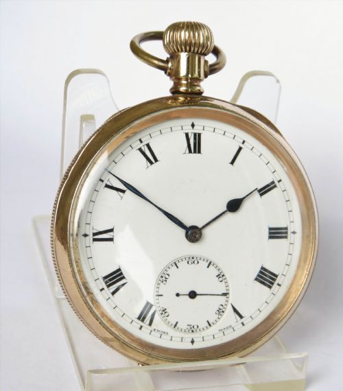 fig 1. Antique high grade Dimier Freres & Cie pocket watch