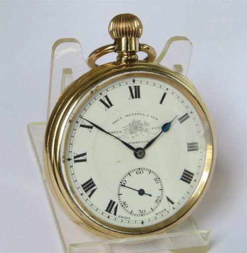 fig 1. 1930s Thomas Russell pocket watch