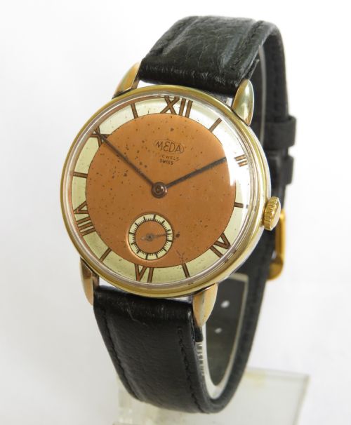 Gents 1950s Meda Wrist Watch