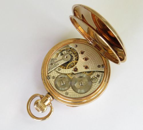 fig 1. 1930s Tavannes pocket watch