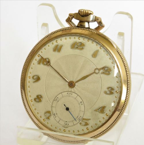 Antique Art Deco Gold Filled Pocket Watch
