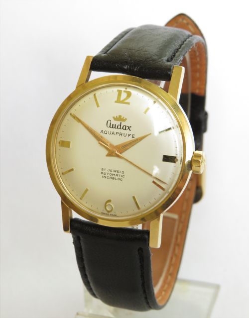 Gents 1950s Audax Aquaprufe Wrist Watch