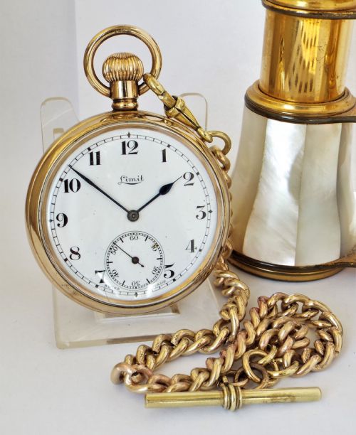 A 1920s Limit Pocket Watch and Chain.