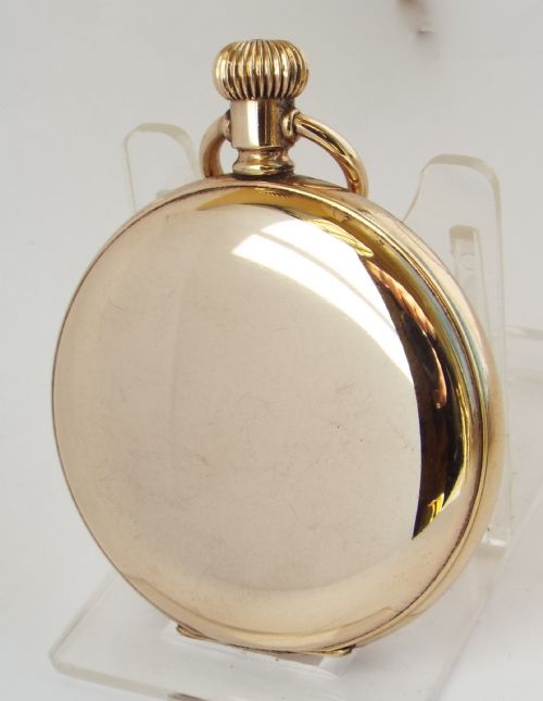 fig 1. 1923 Elgin full hunter pocket watch.