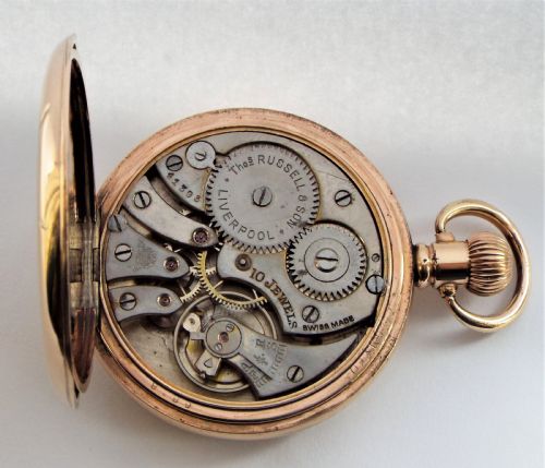 fig 3. 1920s Thomas Russell pocket watch.