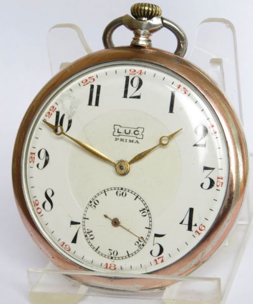 Antique Silver Chopard Prima Pocket Watch